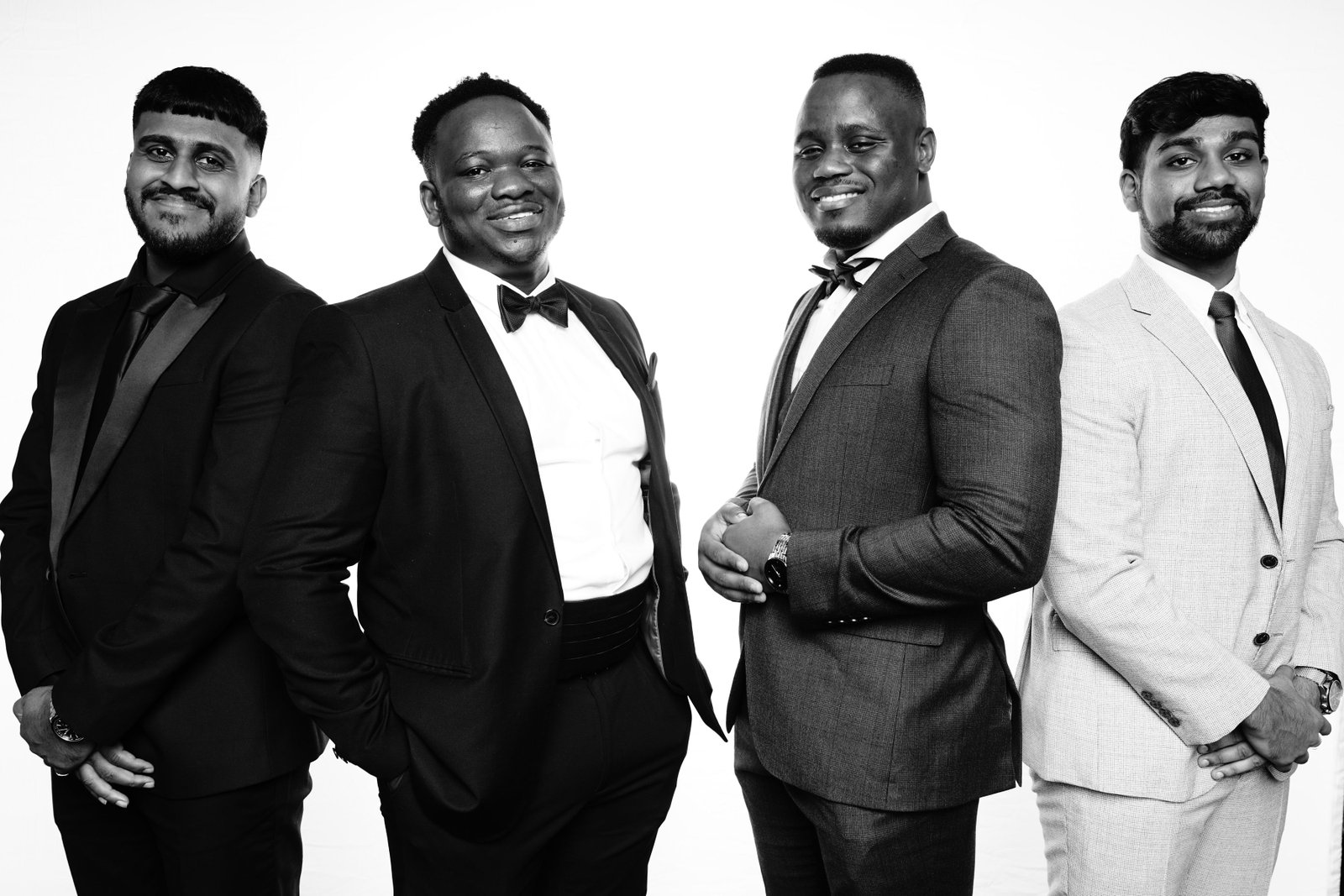 Guest portrait with energetic event atmosphere